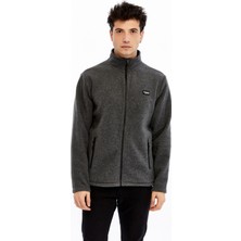 Champp Horizon Tam Fermuarlı Erkek Polar Erkek Antrasit Polar CMP2505-16