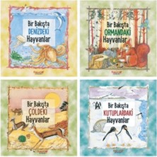 TeknoKapsül Bir Bakışta Hayvanlar Serisi (4 Kitap)