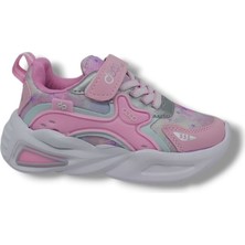 Zerhan Deep Kids 555 Kız Çocuk Pembe Spor Ayakkabı