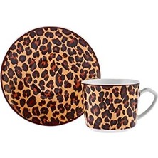 TeknoKapsül Tiger 2 Kişilik Kahve Fincan Takımı 80 ml