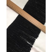 Ezel-in Tekstil Aksesuarları, Dekoratif Simli Saçak Şerit,25  Metre, KOD-P294
