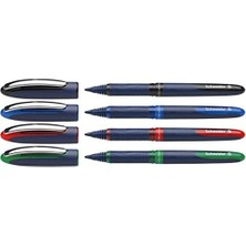 TeknoKapsül One Business Konik Uçlu Roller Kalem, 0,6 Mm, 4 Adet