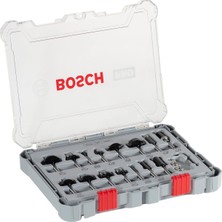 Bosch 2607017471 15 Parça 6 mm Pro Karışık Freze Seti