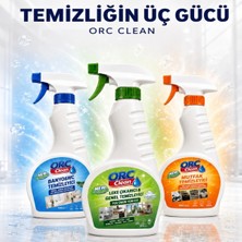 Orc Clean 3'lü Temizlik Seti 3X500 ml – Genel Temizleyici & Leke Çıkarıcı + Mutfak + Banyo Wc Temizleyici