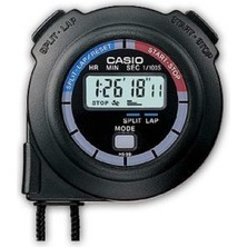 Casio HS-3V-1RDT Kronometre, Siyah, Standart