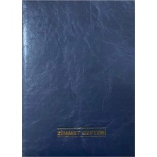Gülpaş Zimmet Defteri Suni Deri 100 Yaprak 21X30