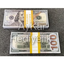 100 Adet Geçersiz Oyuncak Dizi ve Film Çekimleri Için Paralar 100 Dolar