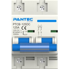 Pantec 125A 125V Dc Sigorta