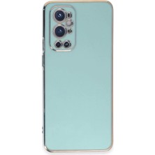 One Plus 9 Pro Kılıf Volet Silikon - Açık Yeşil