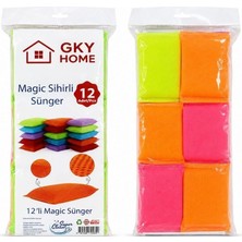 Just Cheap Store Gky Home 12'li Magic Sosyete Sünger