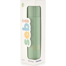 Sebi Bebe Prime Çelik Termos 400 ml Yeşil