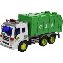 Sunman 1:16 Maxx Wheels Sesli ve Işıklı Geri Dönüşüm Kamyonları