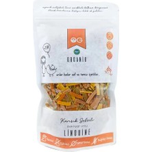 Og Natural Organik Karışık Sebzeli Bakliyat Unlu Şerit Makarna Linguine 200 gr