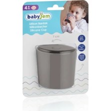 Babyjem Silikon Bardak 714 Gri