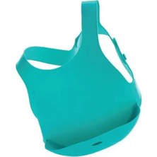 Oioi Silikon Mama Önlüğü Aqua Green