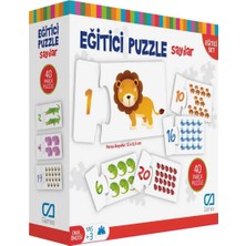 Games Eğitici Puzzle Sayılar 40 Parça 5031