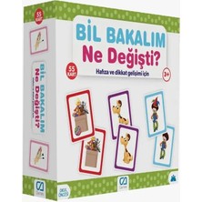 Games Bil Bakalım Ne Değişti? Hafıza ve Dikkat Gelişim Kartı 55 Kart 5109