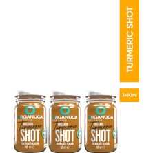 Organuca 3lü Organik Zerdeçallı Içecek Turmeric Shot 60ML