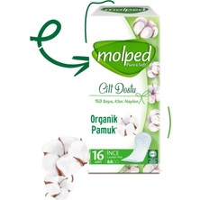 Molped Pure&soft Ince Günlük Ped 16 Adet