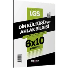Marka Yayınları 2025 Lgs 1.dönem Konuları Din Kültürü ve Ahlak Bilgisi 6 Deneme