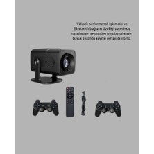 Zero Land Glblseme Android Projeksiyon Game Box – 1280X720P Hd Çözünürlük, Bluetooth,hdmi ve USB Girişli