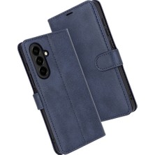Gees Global Samsung Galaxy A17 5g Trend S Plus Kapaklı Kılıf - Lacivert