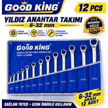 Good King 12 Parça 6-32 Anahtar Takım