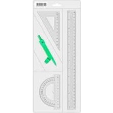 Ayrex Pergelli Çizim Seti Drawing Set 30 cm Kod:19
