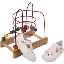 Ayrex Şrbb 4798 Kız Bebek Ortopedik Ilk Adım Ayakkabısı Beyaz