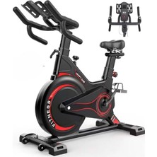 Ayrex Pb-02 Manyetik Kondisyon Bisikleti Egzersiz Ev Koşu Bisikleti Spin Bike Dikey