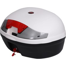 Ayrex Motosiklet Çantası Arka Motosiklet Bagajı Topcase Kuyruk Çantası Kilitlenebilir Universal