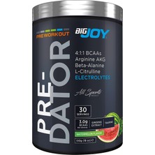 Ayrex Pre-Workout Predator - Karpuz Aromalı 1 Paket(1 x 510 G)