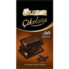 Ayrex Ülker Tablet Çikolata Bitter 70 Gram x 54 Adet