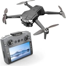 Ayrex C30S Ultra Çift Lensli Hd Kameralı Drone, Brushless Motorlu Katlanabilir Drone, Optik Akış