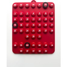 Ayrex Ring A Date Takvim (Kırmızı)