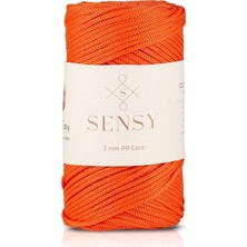 Ayrex 3 mm - 250 gr Polyester Makrome Ipi 120 M Polyester Makrome Ip Supla Ip ve Çanta Ipliği (Por