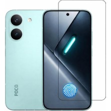 Ayrex Xiaomi Poco X8 Pro Max Uyumlu Temperli Tam Kapatan 3D Sert Cam Ekran Koruyucu (Parmak Izi Ç
