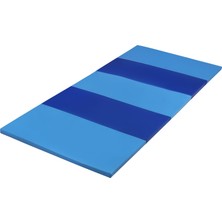 Ayrex Plufsıg Katlanır Yoga Jimnastik Matı, 78X185 cm (Mavi)