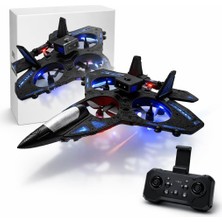 Ayrex D20 Kameralı Wifi App Uçan Jet Drone Gyro Stabilize Engel Kaçınmalı Uzaktan Kumandalı Ak