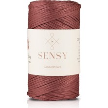 Ayrex 3 mm - 250 gr Polyester Makrome Ipi 120 M Polyester Makrome Ip Supla Ip ve Çanta Ipliği (Gü