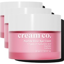 Ayrex Peptide Glow Eye Cream, Nemlendirici Göz Kremi, 15 ml (3 Paketi)