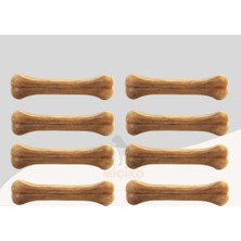 Ayrex Köpekler Için Naturel Press Çiğneme Kemiği 7cm 8li Paket