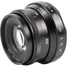 1001 Sony E-Mount Aynasız Kamera Için 35MM F1.2 Mark Iı Büyük Diyafram Lens Aps-C Manuel Sabit Lens (