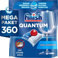 Ayrex Quantum 360 Kapsül Bulaşık Makinesi Deterjanı Tableti (6 x 60 Kapsül)