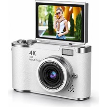 Sanal Ticaretiniz 4K Dijital Retro Video Kamera 48MP 18X Zoom