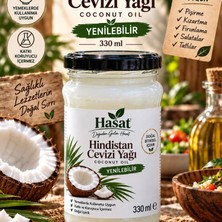 Çare Burada Hasat - Yenilebilir Katı Hindistan Cevizi Yağı 330 ml