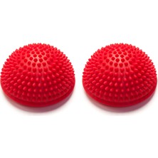 Uravas Store Siyah Mountain Ürünleri Balancing Egzersiz Sağlamlık Pods (2 Paket) Kırmızı