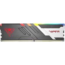Patriot Memory Patriot Bellek Viper Venom Rgb Tek Ddr5 Ram LED 16 GB 6000 Mhz CL30 - PVVR516G60C30