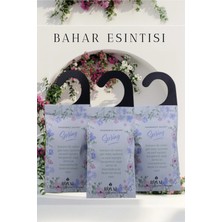 Royal Mum Spring (Bahar Esintisi) 3'lü Askılı Dolap ve Çekmece Koku Kesesi - Kalıcı ve Ferah Giysi Kokusu