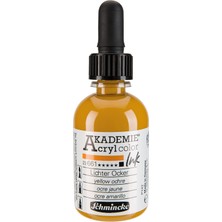 Uravas Store Schmincke Akademie Akrilik Mürekkep 50 ml 661 Yellow Ochre